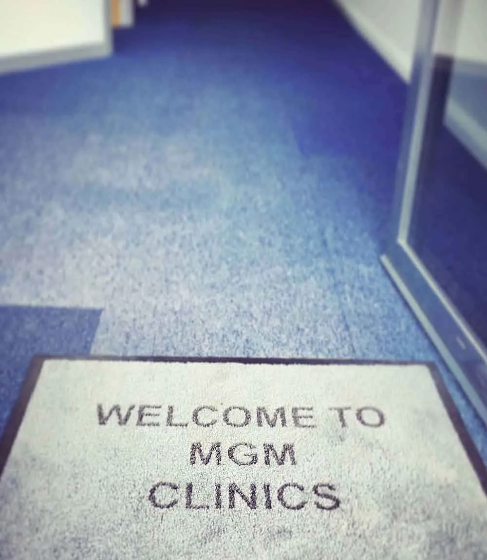 Welcome to MGM Clinics doormat